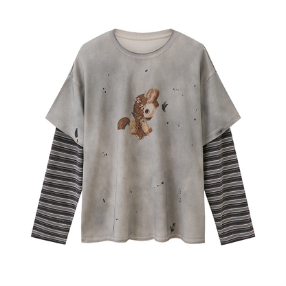 Blooming Soon Spliced Top