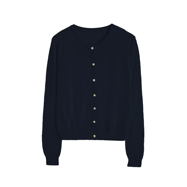 Linen Knitted Cardigan Set