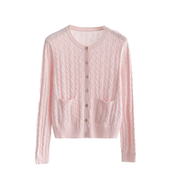 New Fold Dopamine Crew Cardigan