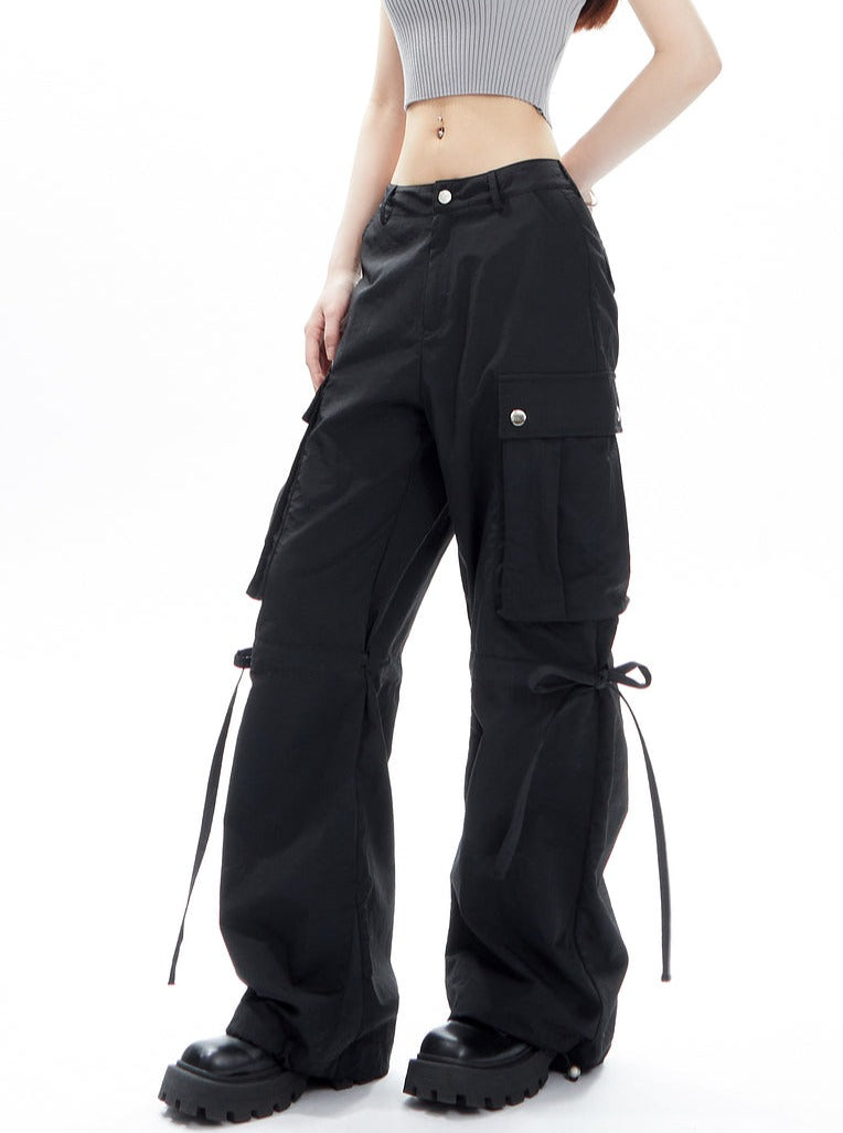 Loose Straight Casual Floor Dragging Pants
