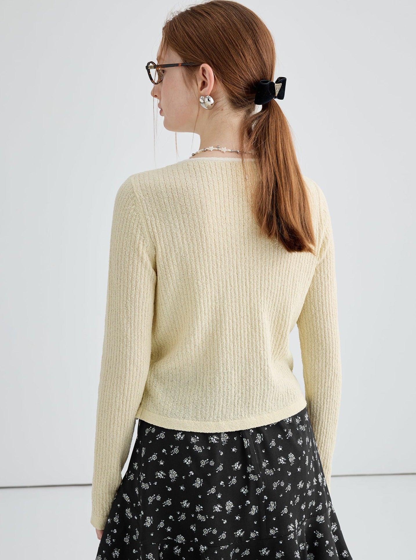 Lazy Slim Knitted Top