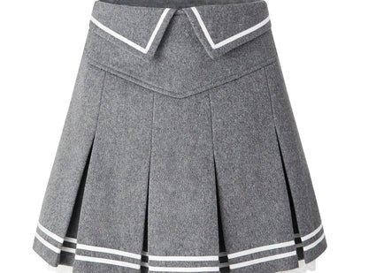Retro pleated Skirt