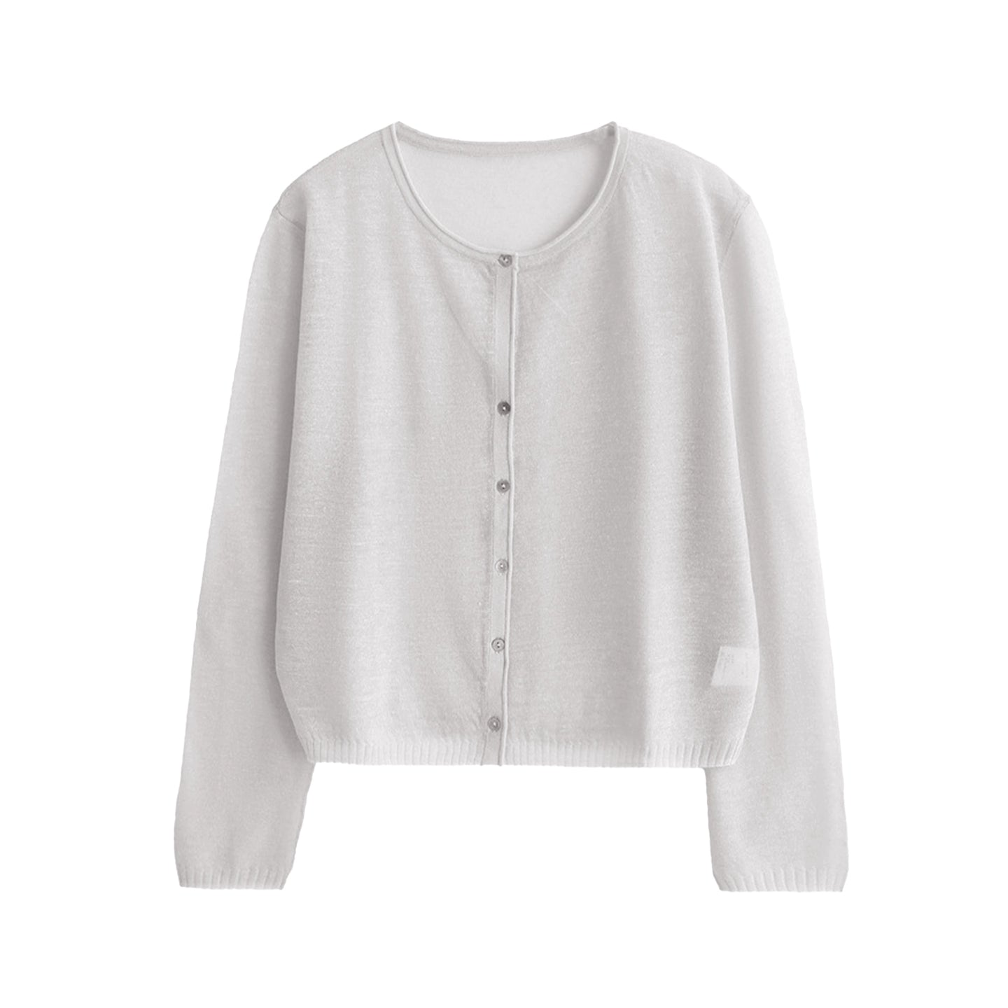 Mist Haze Silk Cardigan