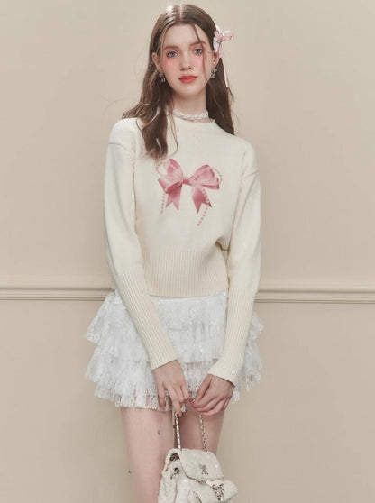 Bow Candy Sweater