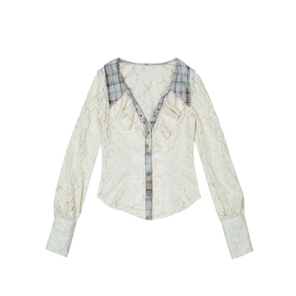 Cutout Punk Vintage Shirt