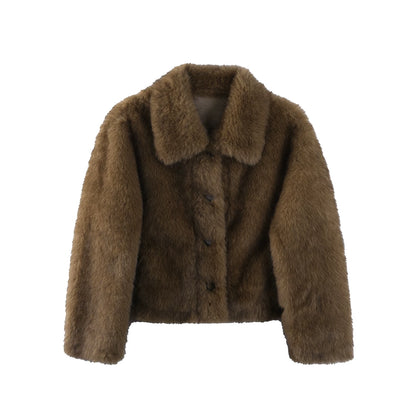 Eco-Friendly Fox Fur Coat