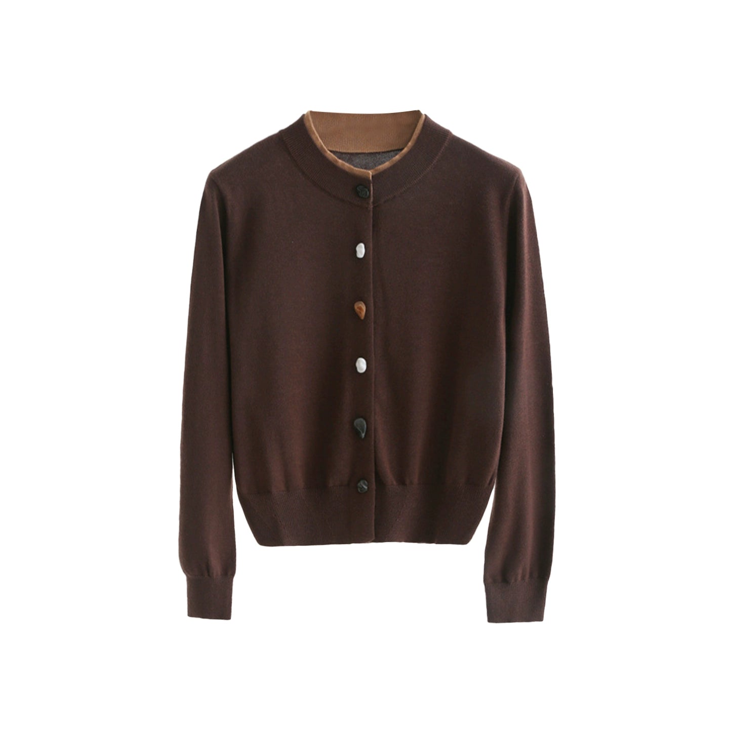 Premium Wool Slim Cardigan Sweater