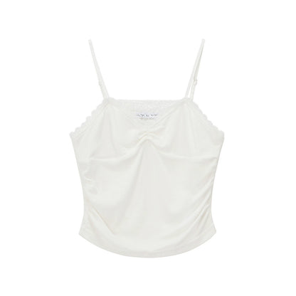 Wool Blend Lace Camisole