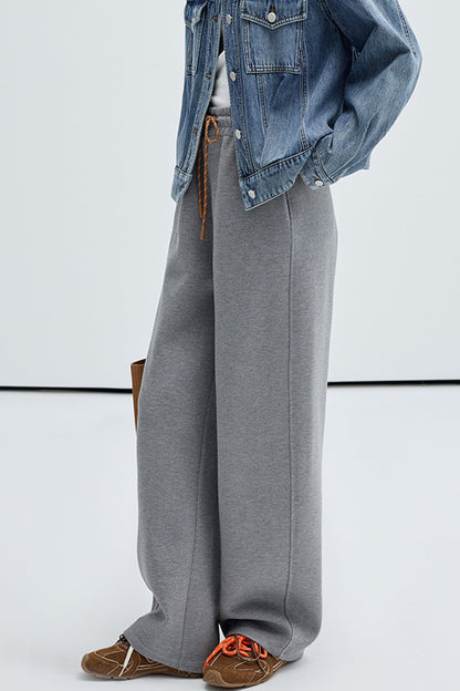 Casual Wide-Leg Sports Sweatpants