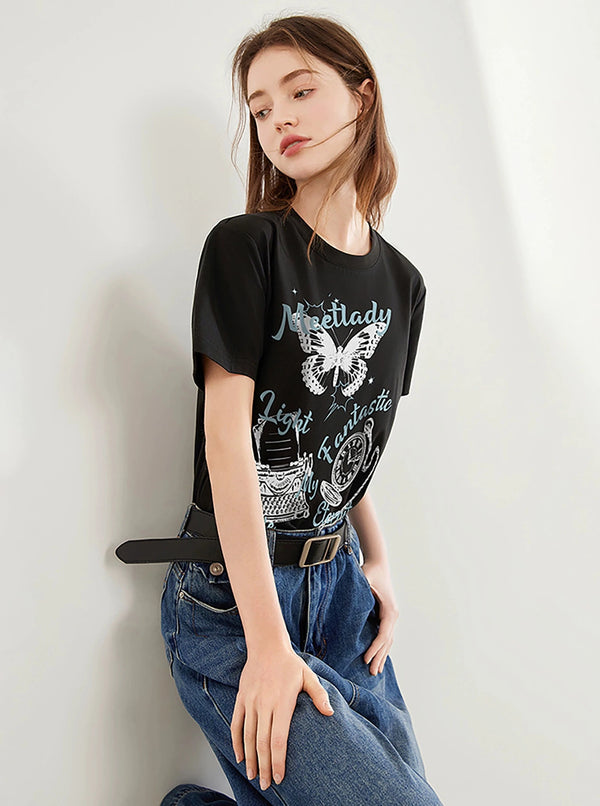 Short Sleeve Print T-Shirt