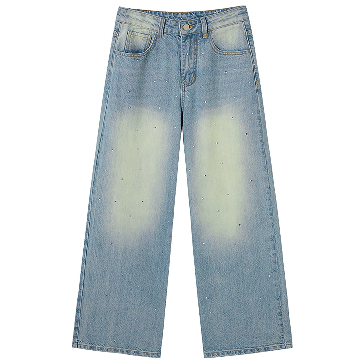 Diamond High-Waisted Jeans