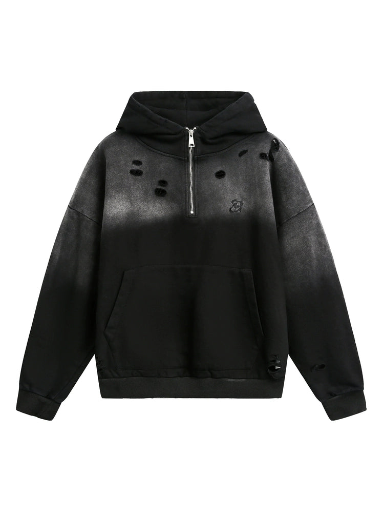 Vintage Distressed Sweat Jacket