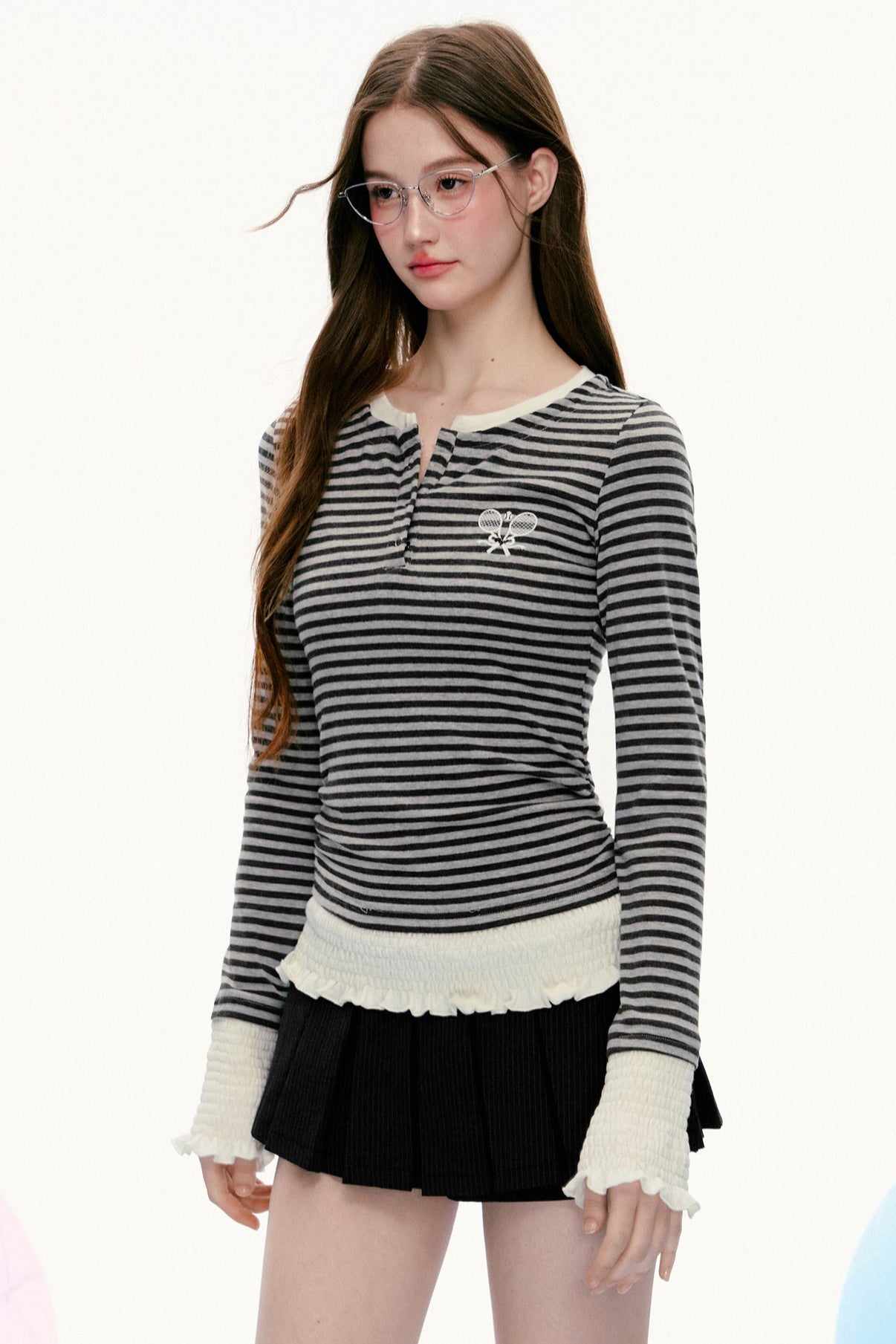 Retro Slim Waist Knit Sweater