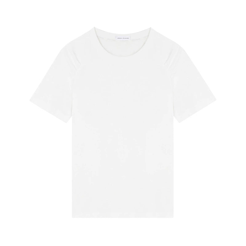 Niche Raglan Sleeve White T-Shirt