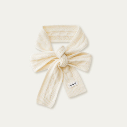 Retro Knitted Long Strip Scarf