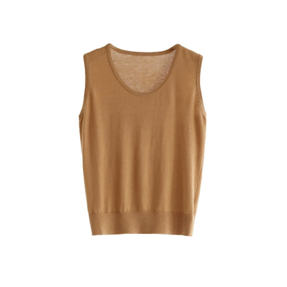 Maillard Knitted Cardigan & Vest Set-Up