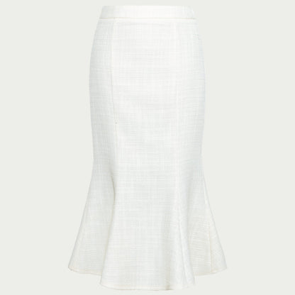 Spring Tweed Jacket & Skirt Set-Up