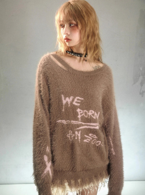 Punk Graffiti Sweater