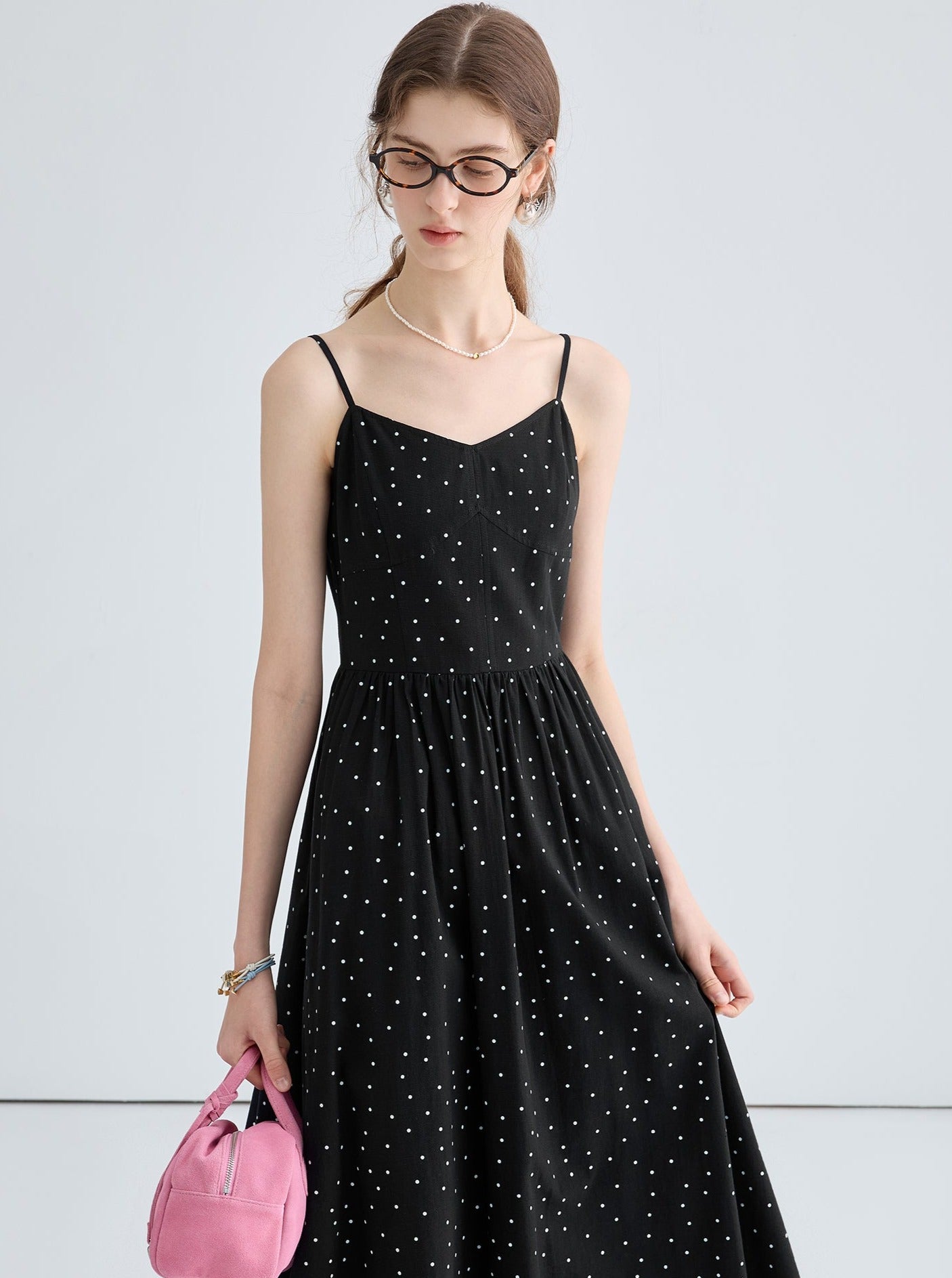 Vintage Polka Dot Resort Dress