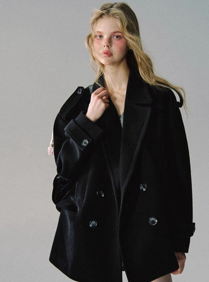 black wool jacket