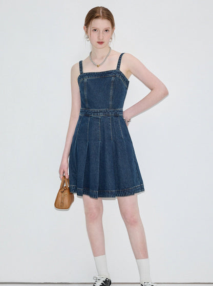 Denim Shirt and Sundress Set-Up