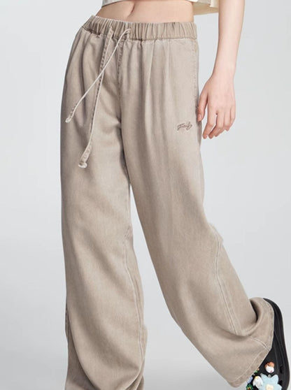 Cool Drape Denim Pants