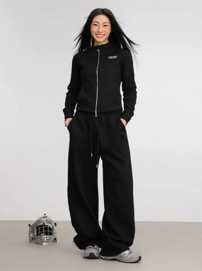 Long-Sleeved Hip-Hop Top Trousers Set-Up