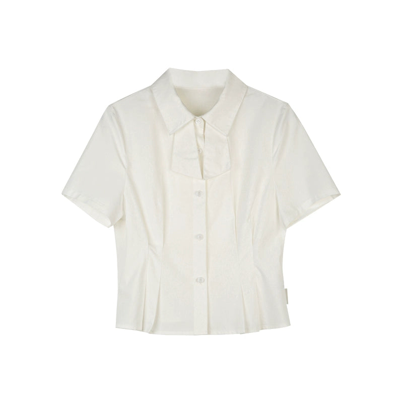 Nap Retro Self Tie Waist Shirt