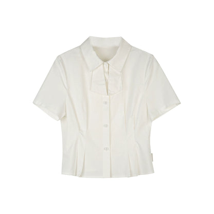 Nap Retro Self Tie Waist Shirt