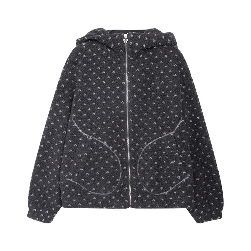 Rabbit Polka Dot Lambswool Jacket