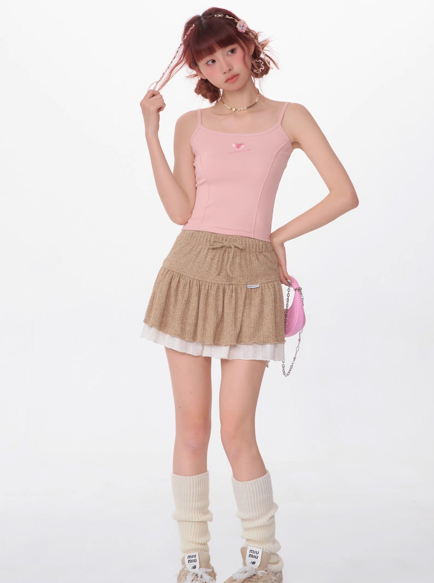 American Retro Outer Wear Suspender Top