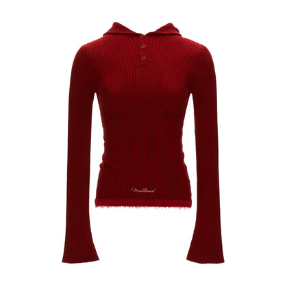 Star Jacquard Sweater Top Set-Up