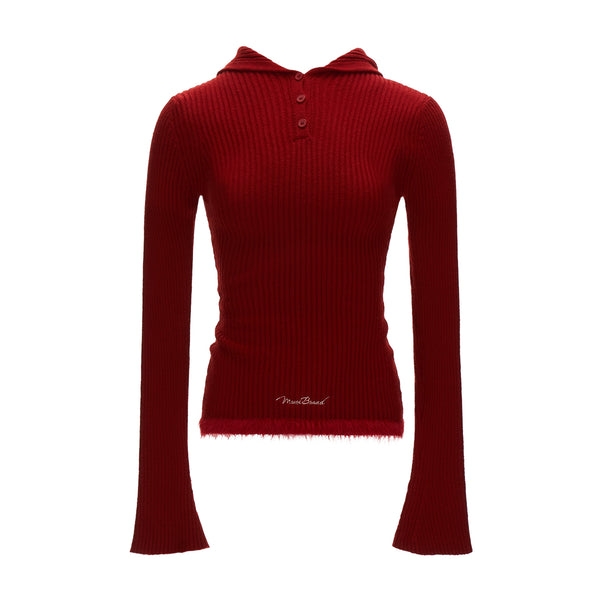 Star Jacquard Sweater Top Set-Up