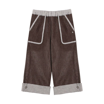 Chenille Multi-Pocket Pants