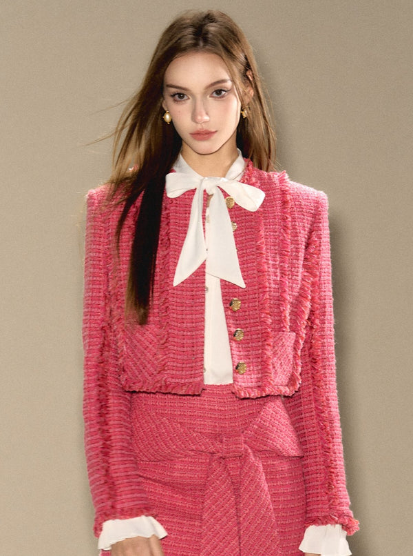 Delicate Texture Fashion Suit Set