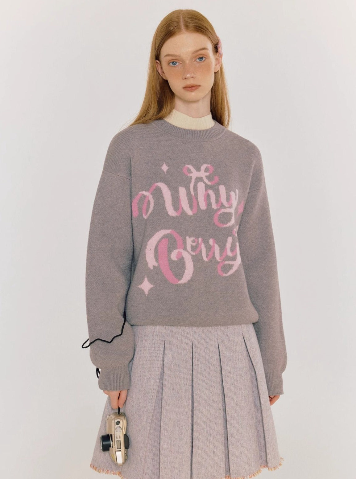 Cute Alphabet Sweater Outer