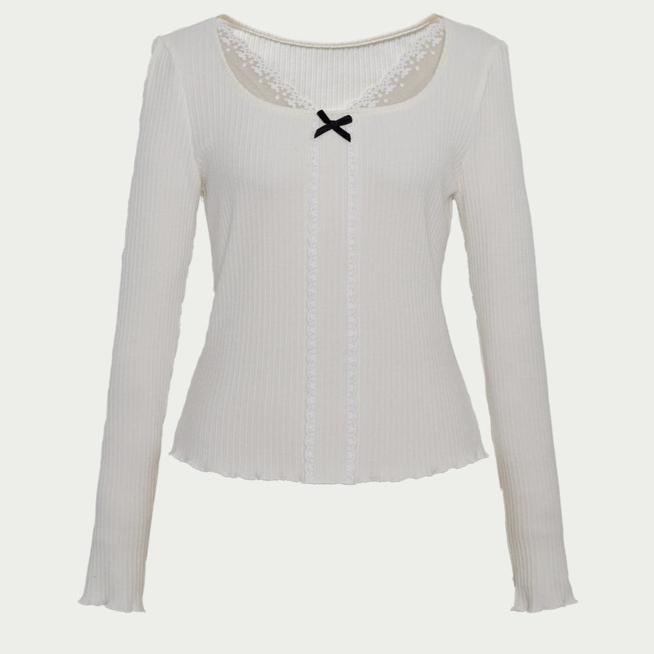 Pure Desire Lace Knit Sweater