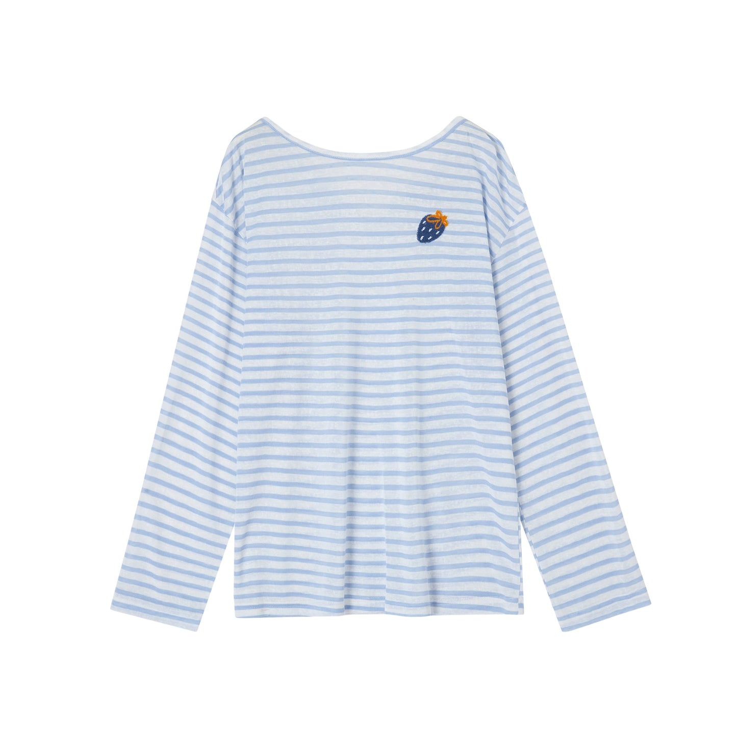 Sunshine Stripes Long Sleeve Smock
