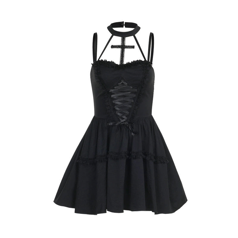 Gothic Halter Dress