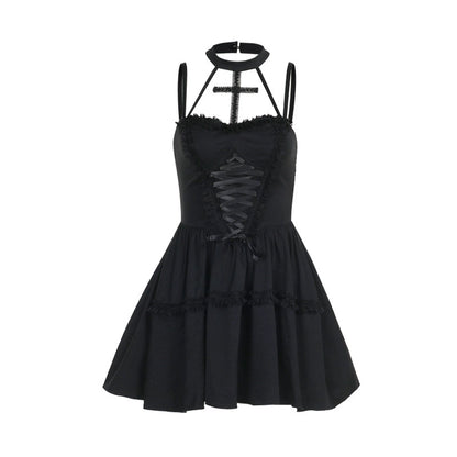 Gothic Halter Dress