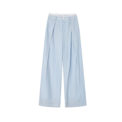 Pleated Organza Pants