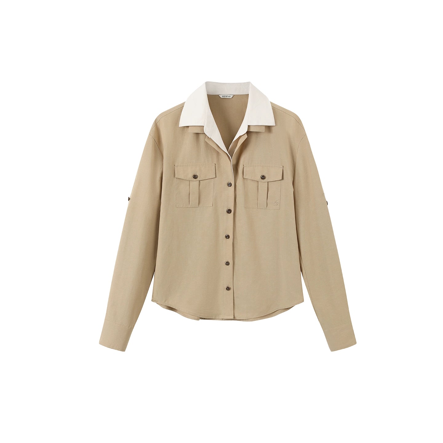 Fake Two-Piece Lapel Shirt