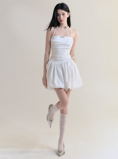 [Spot] fragile store - moonlight little dance pure desire wind halterneck suspender tutu sweet date dress