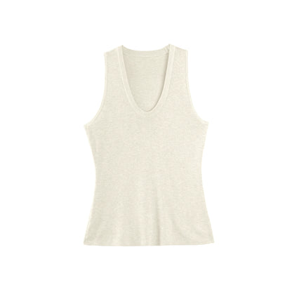 Versatile Wool Sleeveless Base Top