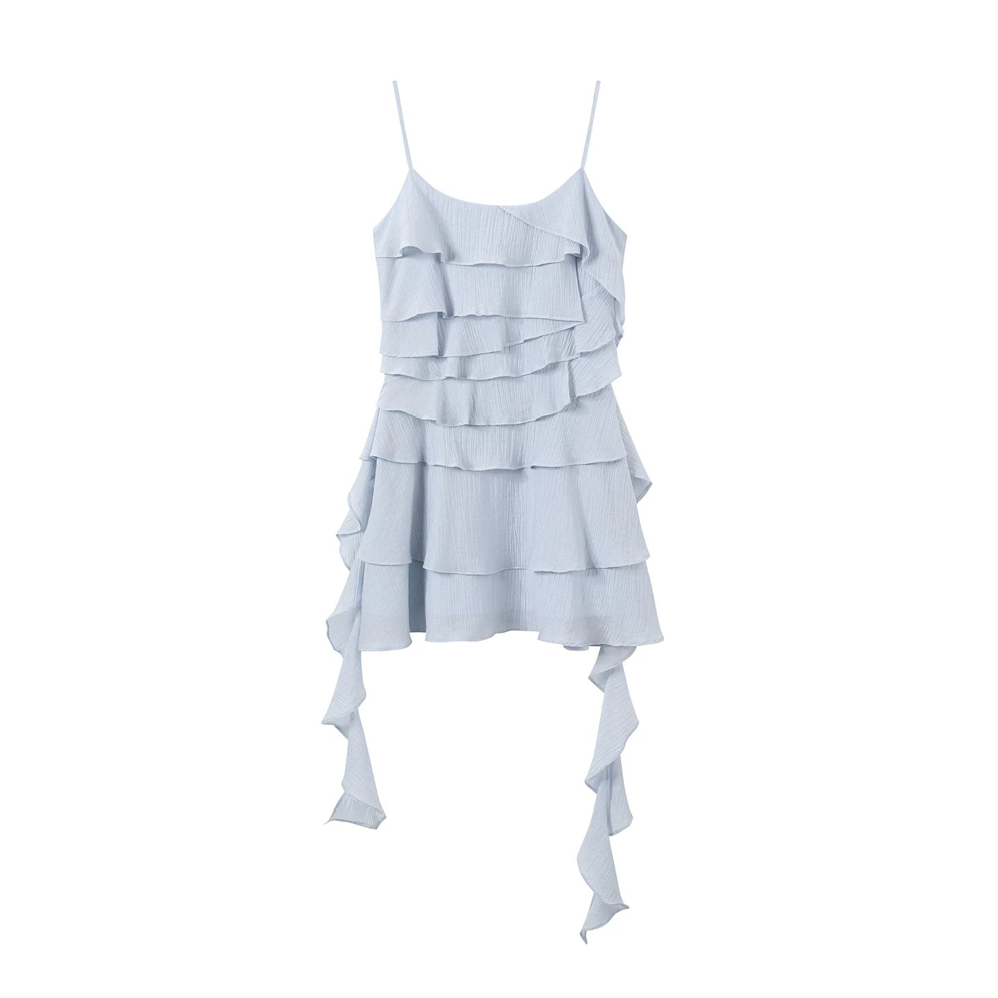 Three-Dimensional Ruffle Dress