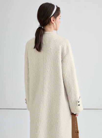 Wool Tweed Coat