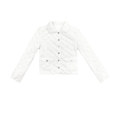 Classic Diamond Plaid Cotton Suit Coat Set-Up