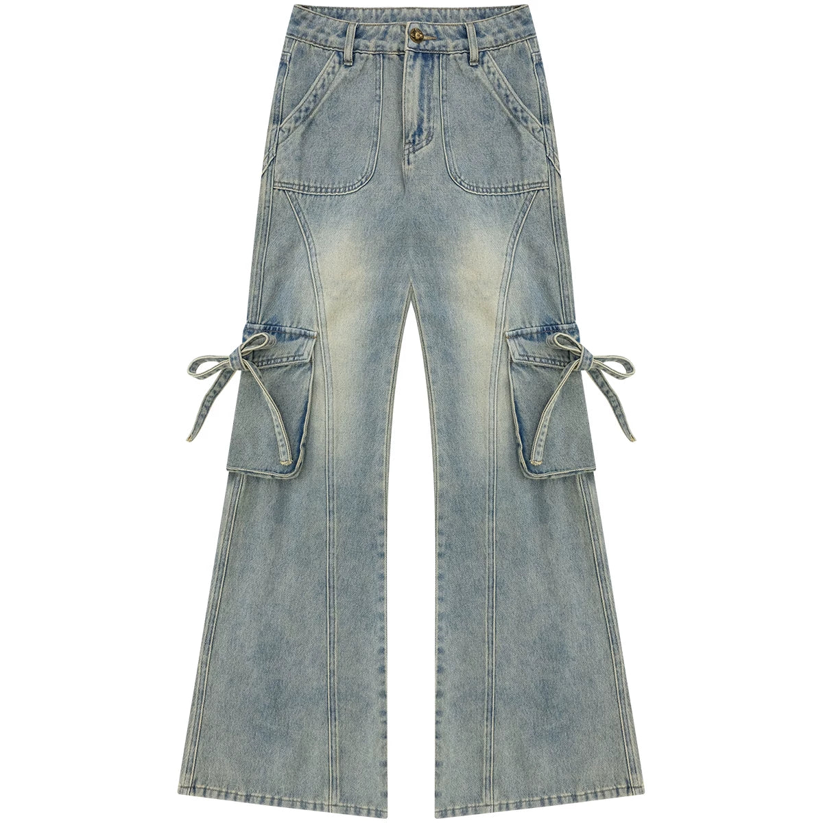 Butterfly Edge Flared Jeans