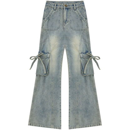 Butterfly Edge Flared Jeans