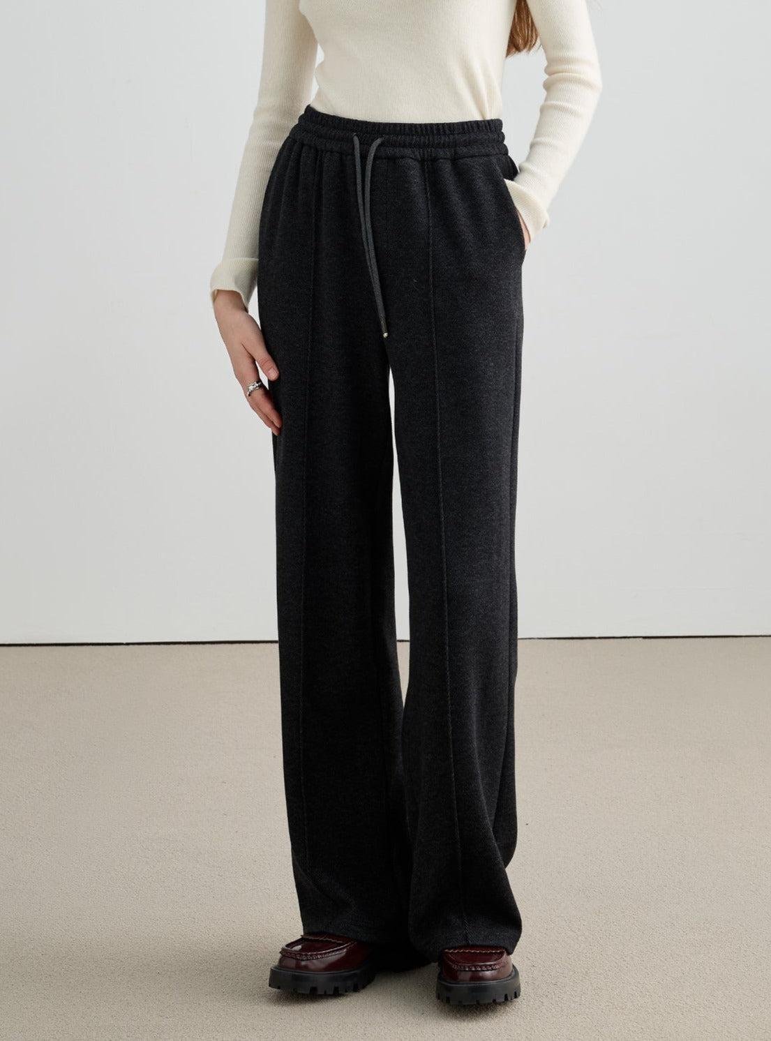 Casual Straight Leg Pants